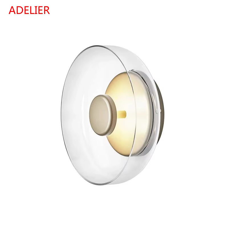 ADELIER moderne mur LED lampe bol en verre appliques murales Luminaire nordique salon chambre cuisin