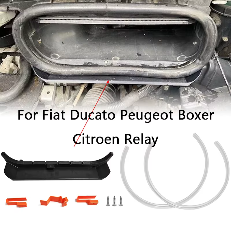 Jeu de vis de déflecteur d'eau de ventilation de capot de camping-car, pour Fiat Ducato Peugeot Boxe