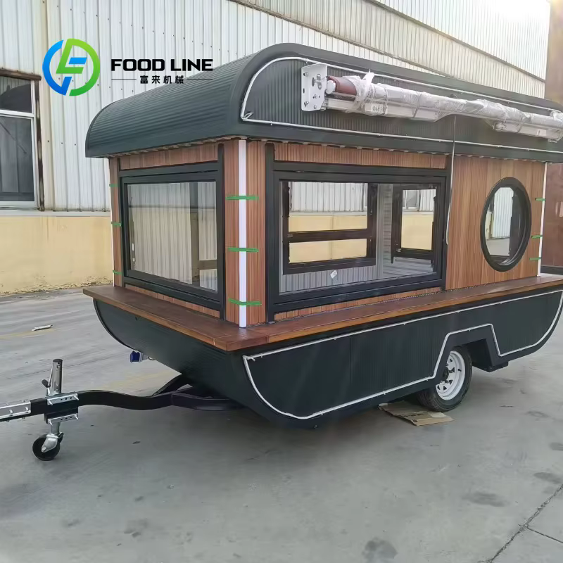 Remorque à café personnalisée pour camion alimentaire, cuisine Mobile directe d'usine de haute quali