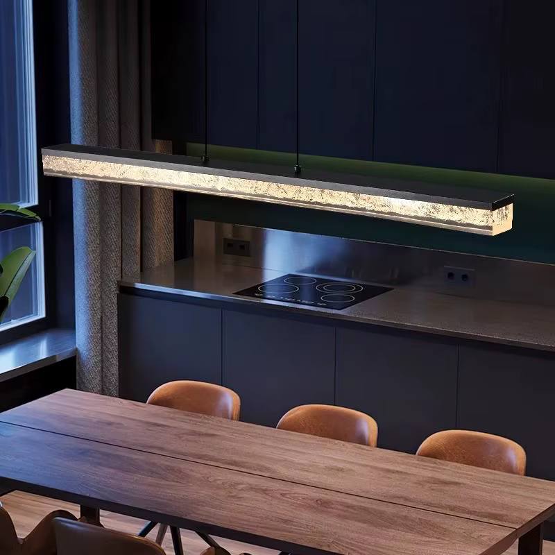 Lustre Led de luxe moderne, luminaire décoratif d'intérieur, idéal pour une salle à manger, une cuis