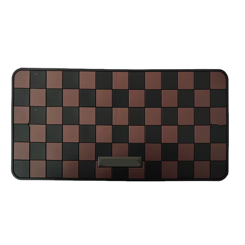Tapis antidérapant pour tableau de bord de voiture, 28x15cm, en PVC, pour navigateur de téléphone po