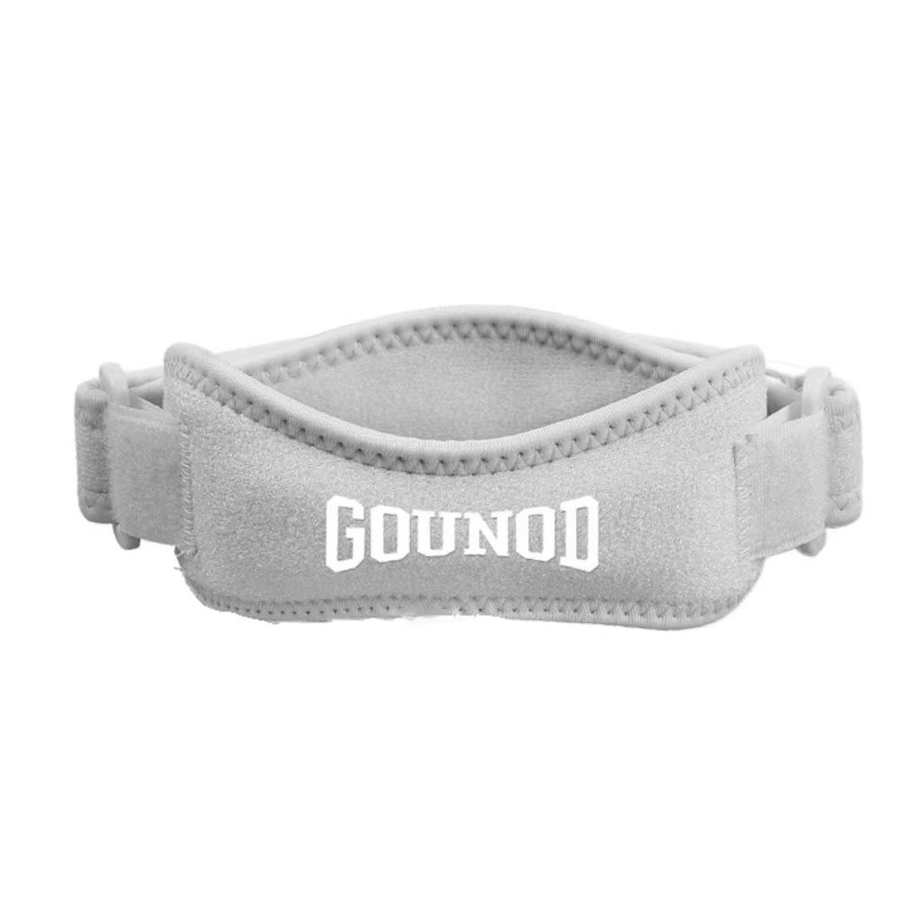 Genouillères à pression coussin, sangle de rotule, respirante et réglable, genouillère de Sport, abs