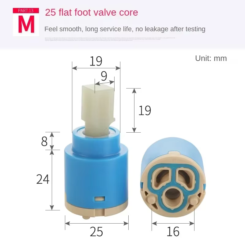Robinets mitigeur bobine Valve 25 MM/35 MM/40 MM cartouche céramique cartouche mitigeur cuisine bain
