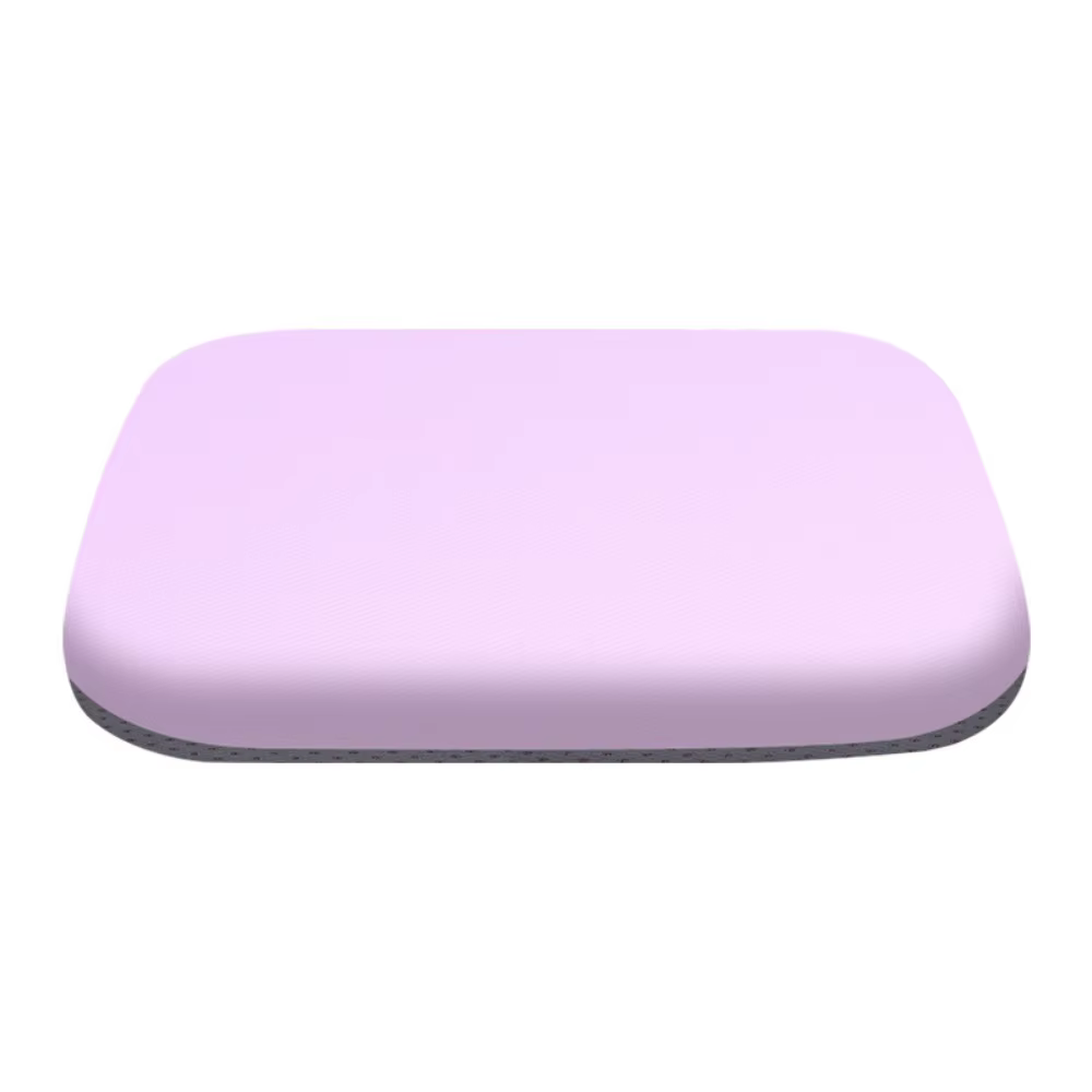 Coussin de siège hémorroïde antidérapant, ergonomique, couleur unie, pour assise longue, universel, 
