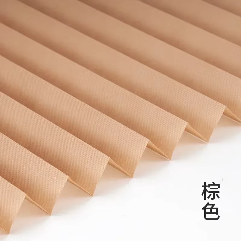 Store occultant pour fenêtre, stores plissés, abat-jour sans fil, filtrage de la lumière, pour salle