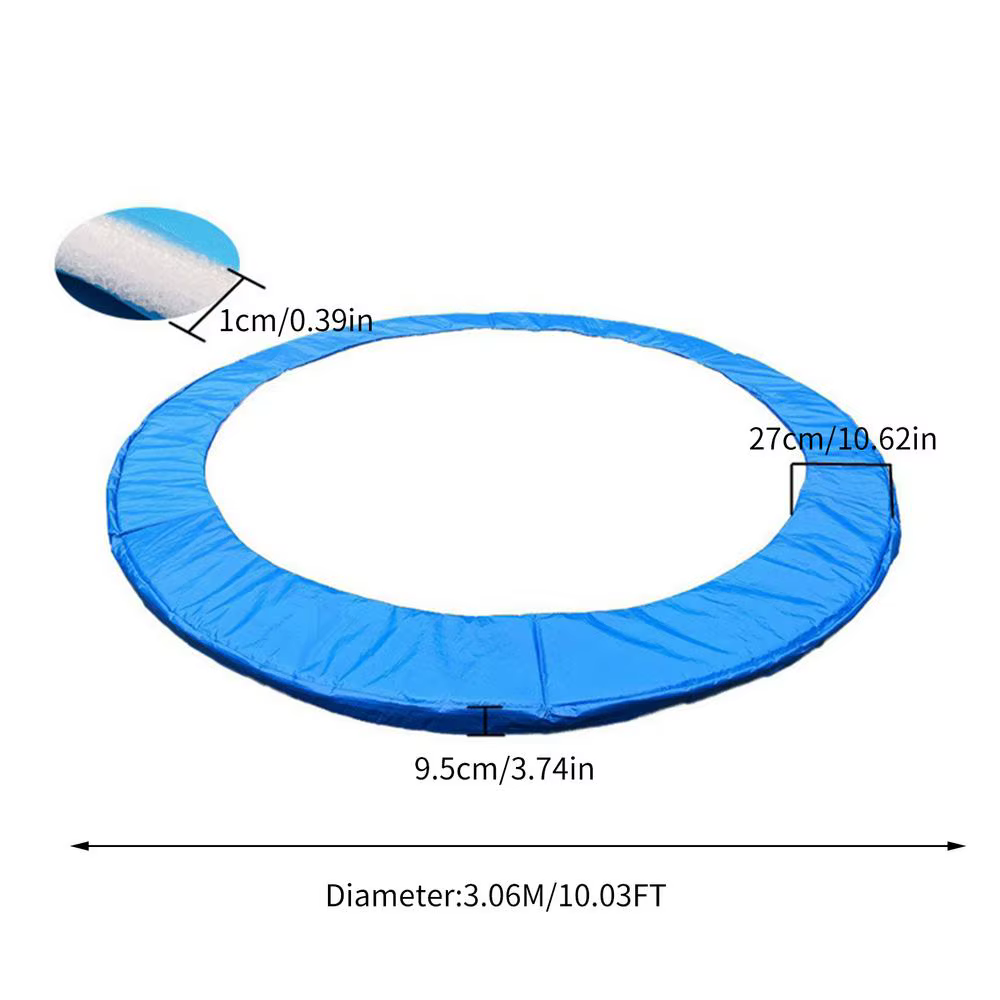 Tapis de Protection pour Trampoline, 10/12 pieds, coussin de sécurité pour Trampoline, couverture de