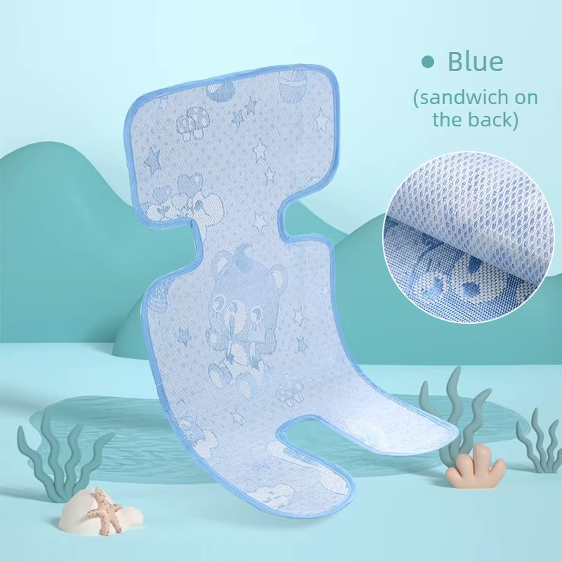 Coussin rafraîchissant pour siège auto bébé, pour l'été, respirant, coussin rafraîchissant pour pous