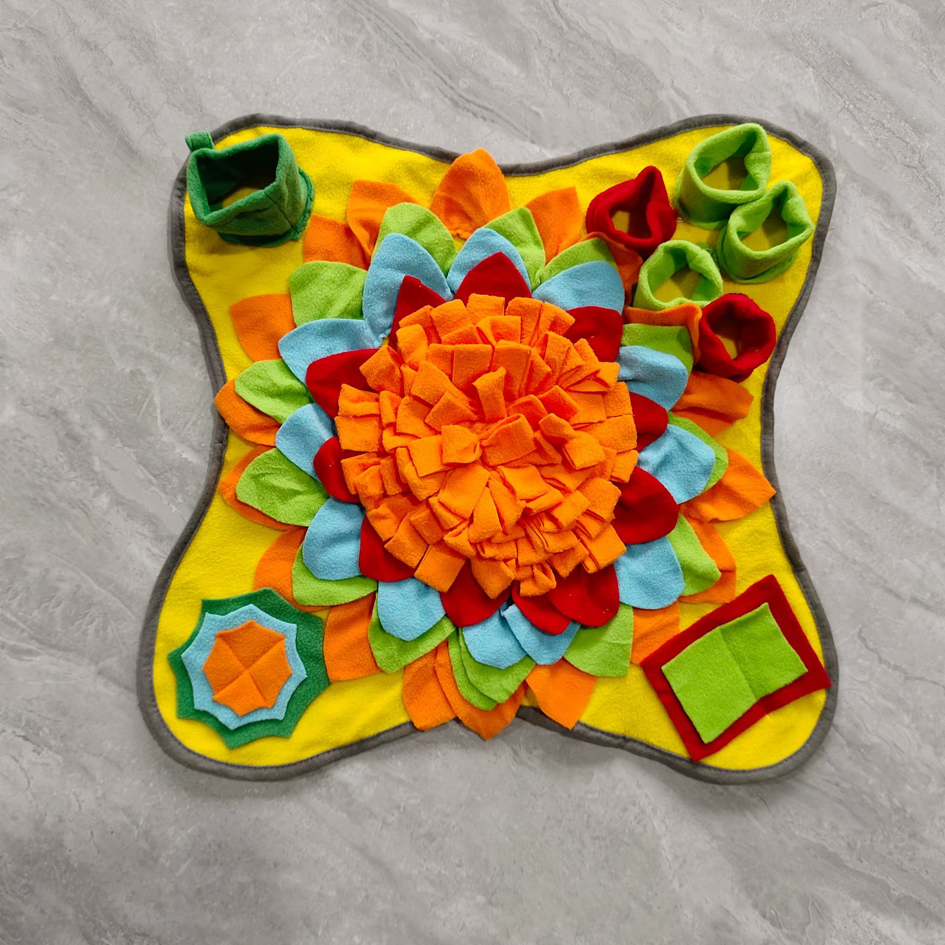 Tapis d'entraînement olfactif pour animaux de compagnie, écologique, pour chiens et chats, éducatif,