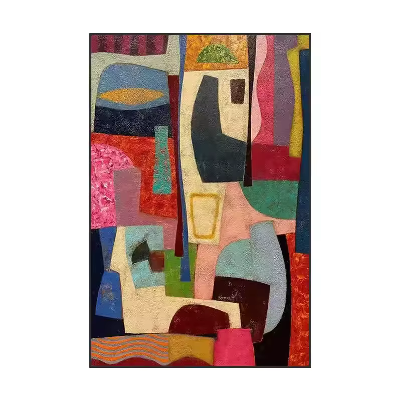 Affiche de Style Picasso imprimée, abstraction géométrique colorée, peinture sur toile, tableau d'ar