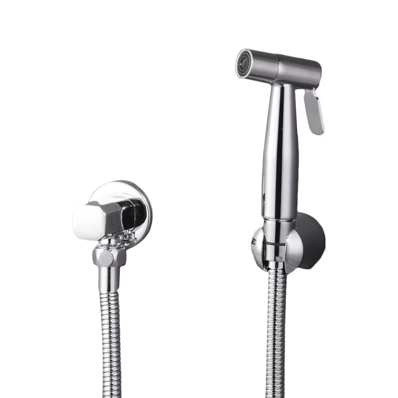 Kit de tarauds pour bidet et toilettes pour salle de bain. Douche de pulvérisateur de bidet fixée au