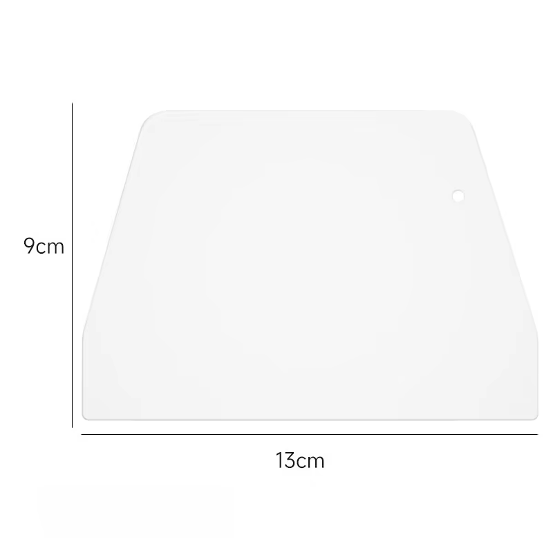 Spatule à Crème Incurvée Utile, Grattoir à Pâte, Coupe-Gâteau, Outil de Cuisson, Accessoires de Cuis