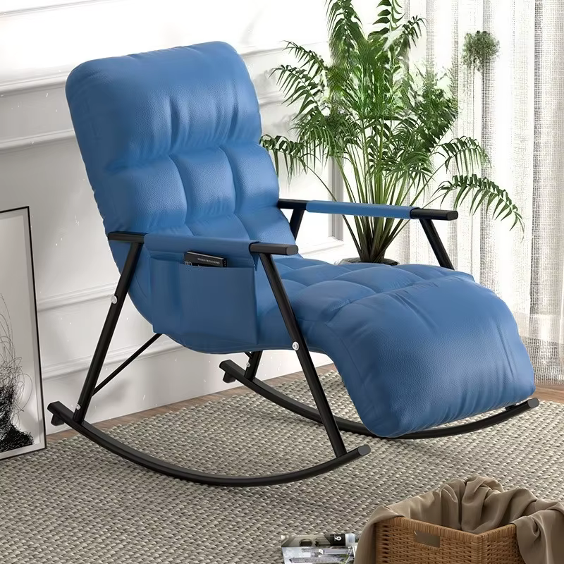 Chaise longue de salon moderne et Simple, support métallique Stable et réglable, Chaise longue créat