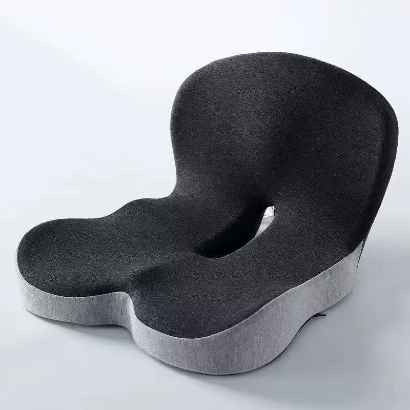 Coussin de siège ergonomique avec housse lavable à la main, soutien lombaire et des hanches, coussin