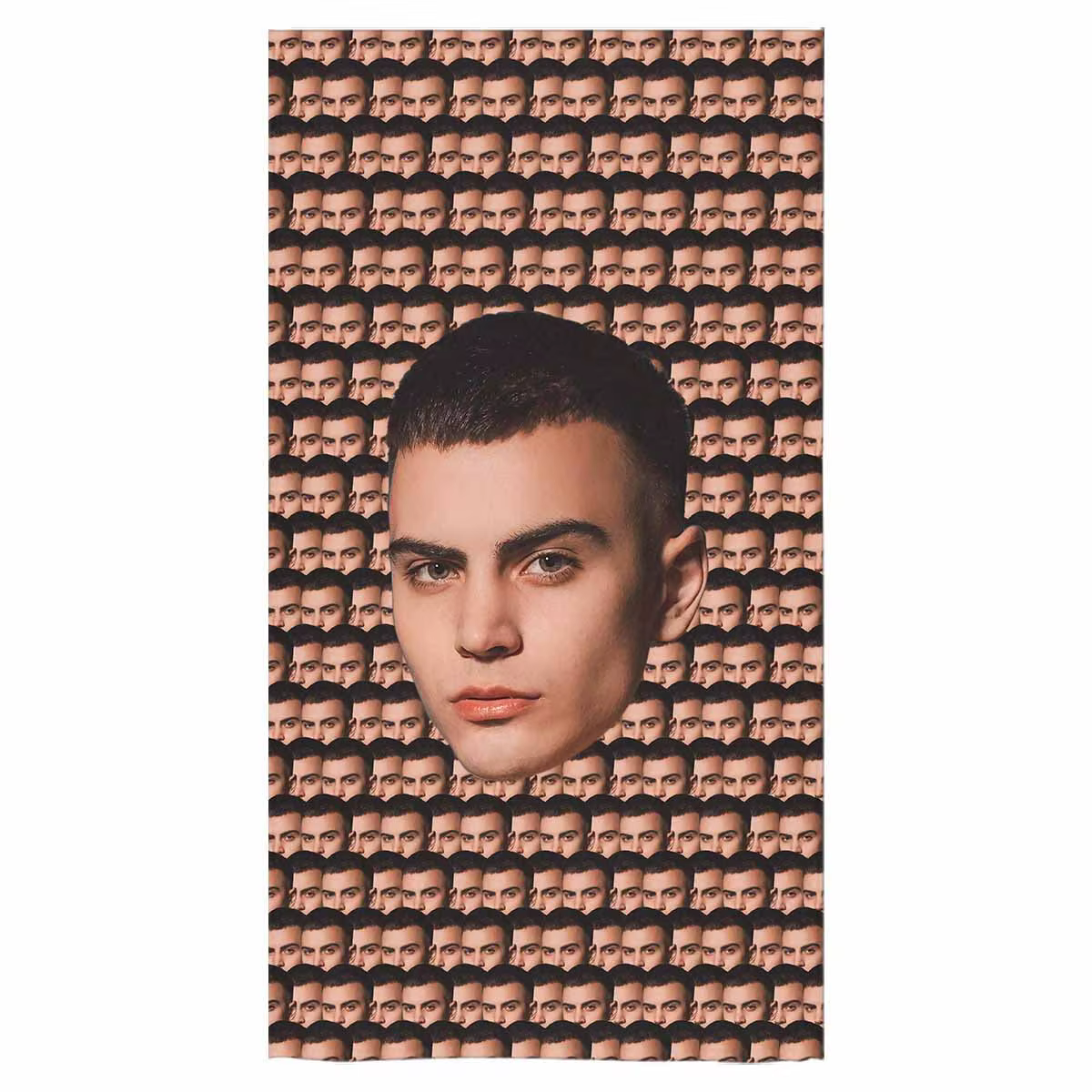 Serviettes de plage personnalisées avec votre photo, serviette de visage pour adultes et enfants, se