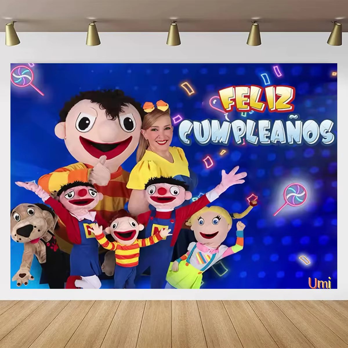 El Show de Bely y Beto – bannière de fond pour fête d'anniversaire, fournitures de décoration pour c