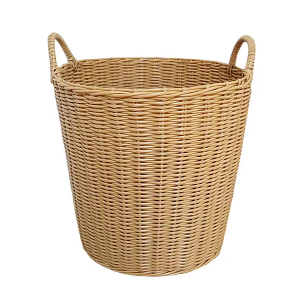 Panier à linge pliable Portable, panier de rangement de jouets de Style rotin tissé, paniers en osie