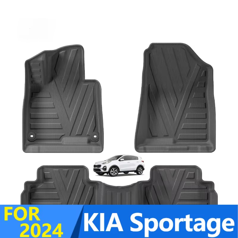Tapis de sol de voiture pour KIA Sportage 2022, en TPE, imperméable, toutes saisons, accessoire faci