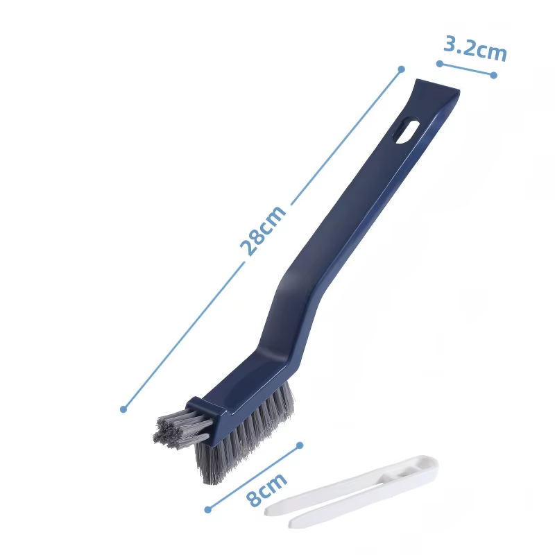Brosse de nettoyage efficace pour les coins et les interstices - Brosse de nettoyage multifonctionne