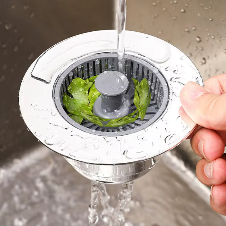 Crépine de vidange pop-up pour évier de cuisine, bouchon anti-fuite pour lavabo de lavage des légume