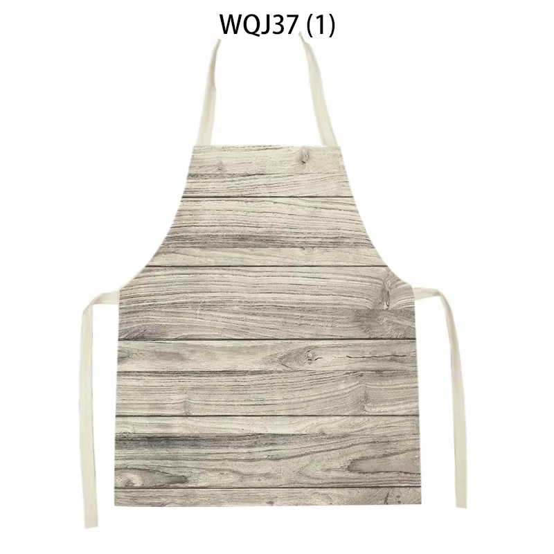 Tabliers de cuisine créatifs à motif de maison de dessin animé pour femmes et hommes, tablier sans m