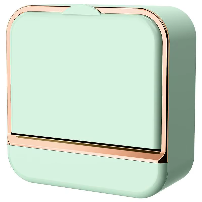 Boîte à savon couverte murale, plateau à savon de Drainage sans perçage, support de rangement de sav