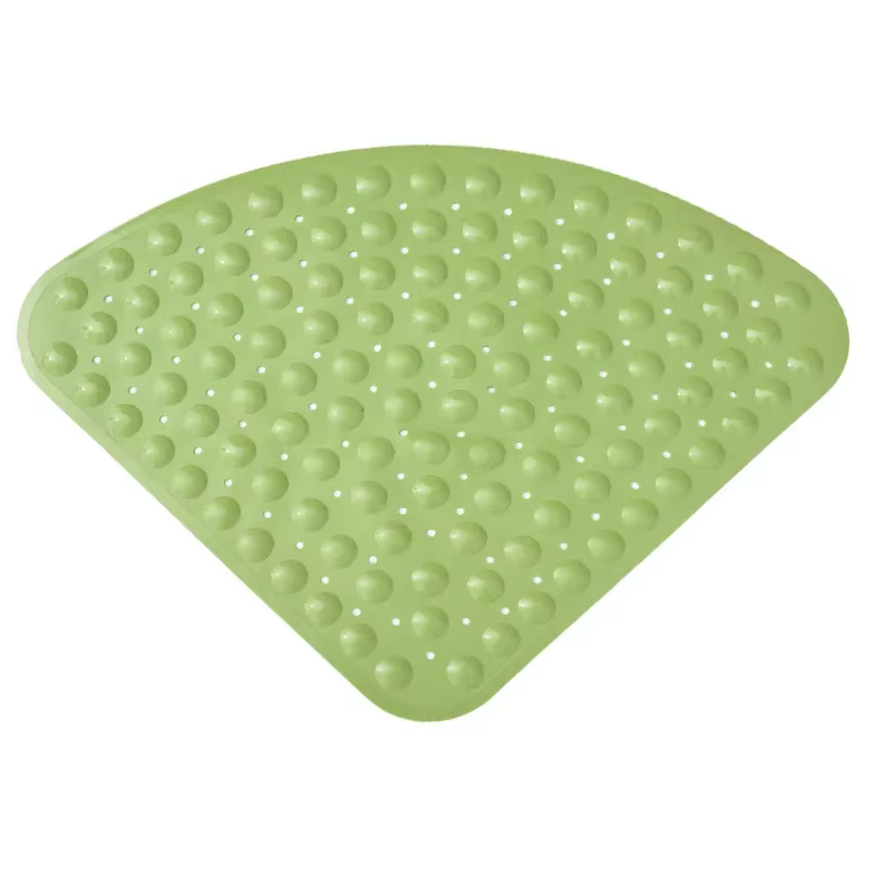 Confortable Triangle salle De douche tapis diamant toilette bain salle De bain tapis salle De bain t