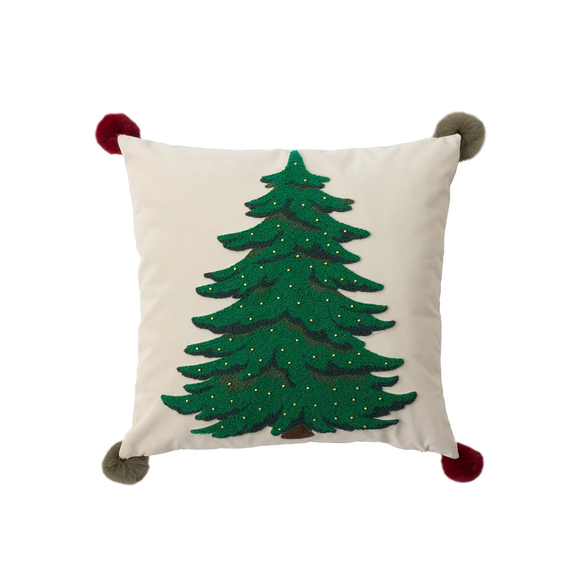 Housse de coussin avec éléments de noël de Style américain, décoration de canapé, chambre à coucher,