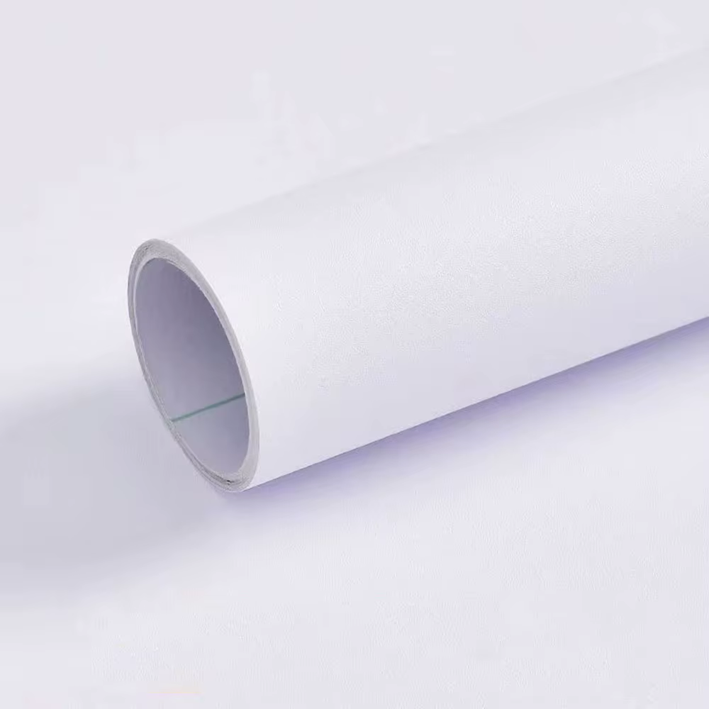 Autocollant adhésif pour cuisine noir mat, décoration de meubles, PVC imperméable, papier mural pour