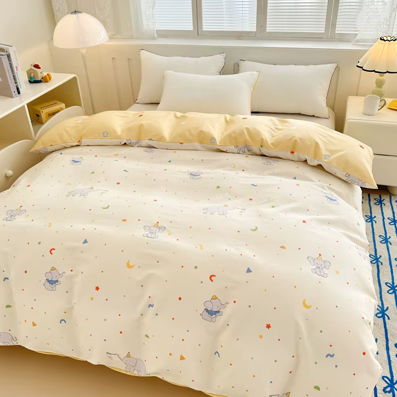 100% coton housse de couette fleur imprimé funda nórdica cama 150x200 coton housse de couette haute 