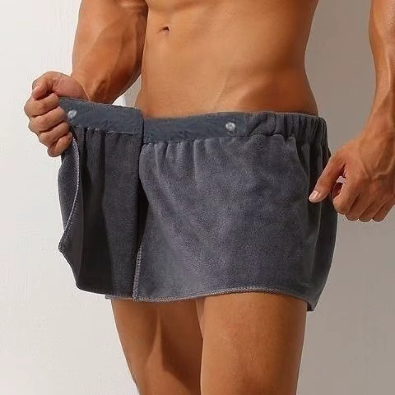 Serviette de bain absorbante pour hommes, jupe de plage Sexy, Anti-lumière, peut porter une serviett