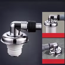 Connecteur de vidange pour machine à laver, tuyau de vidange, dispositif anti-odeur et anti-débordem