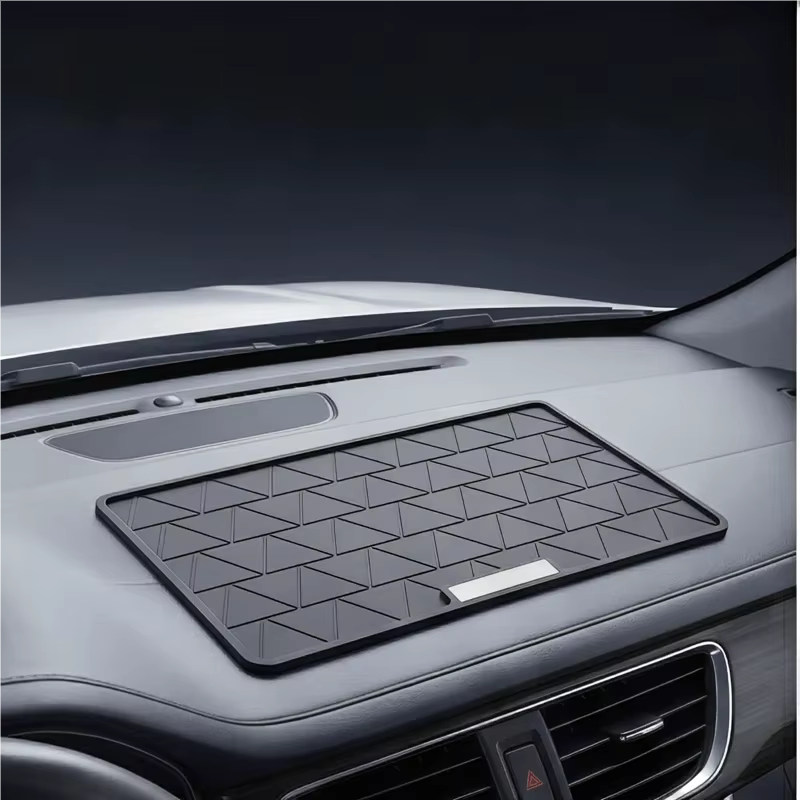 Tapis antidérapant pour tableau de bord de voiture, grand tapis de rangement haut de gamme pour voit