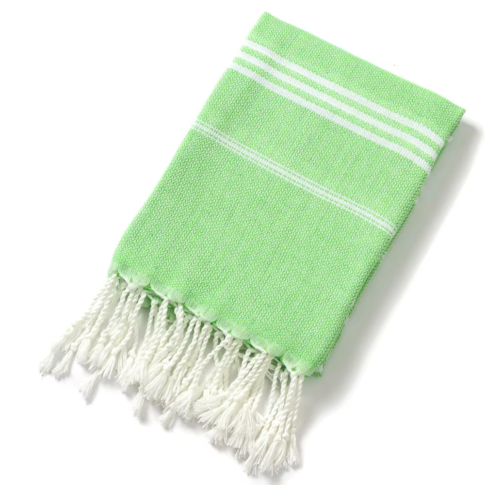 Serviette de plage turque surdimensionnée avec pompon sans sable, séchage rapide, Extra Large, légèr