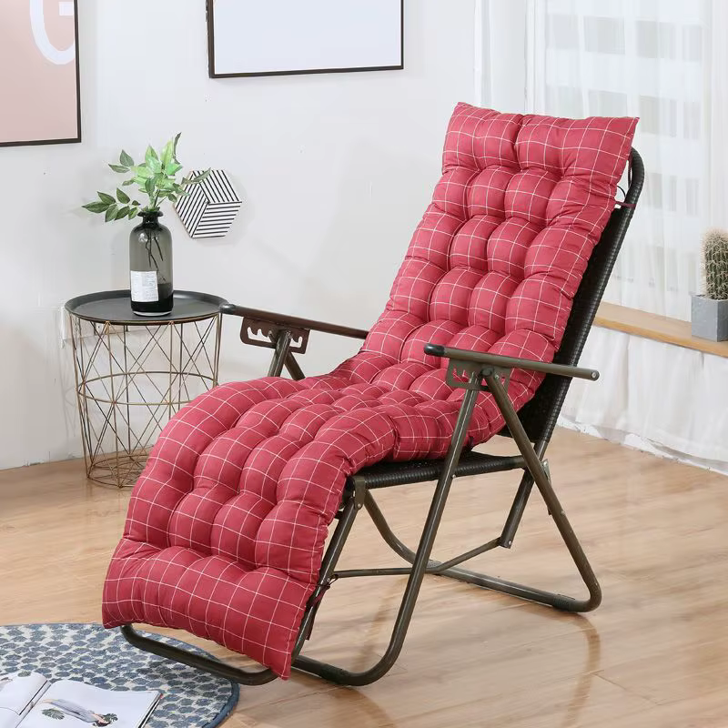Coussin de chaise à bascule, coussin de chaise longue de patio de jardin, coussin de chaise inclinab