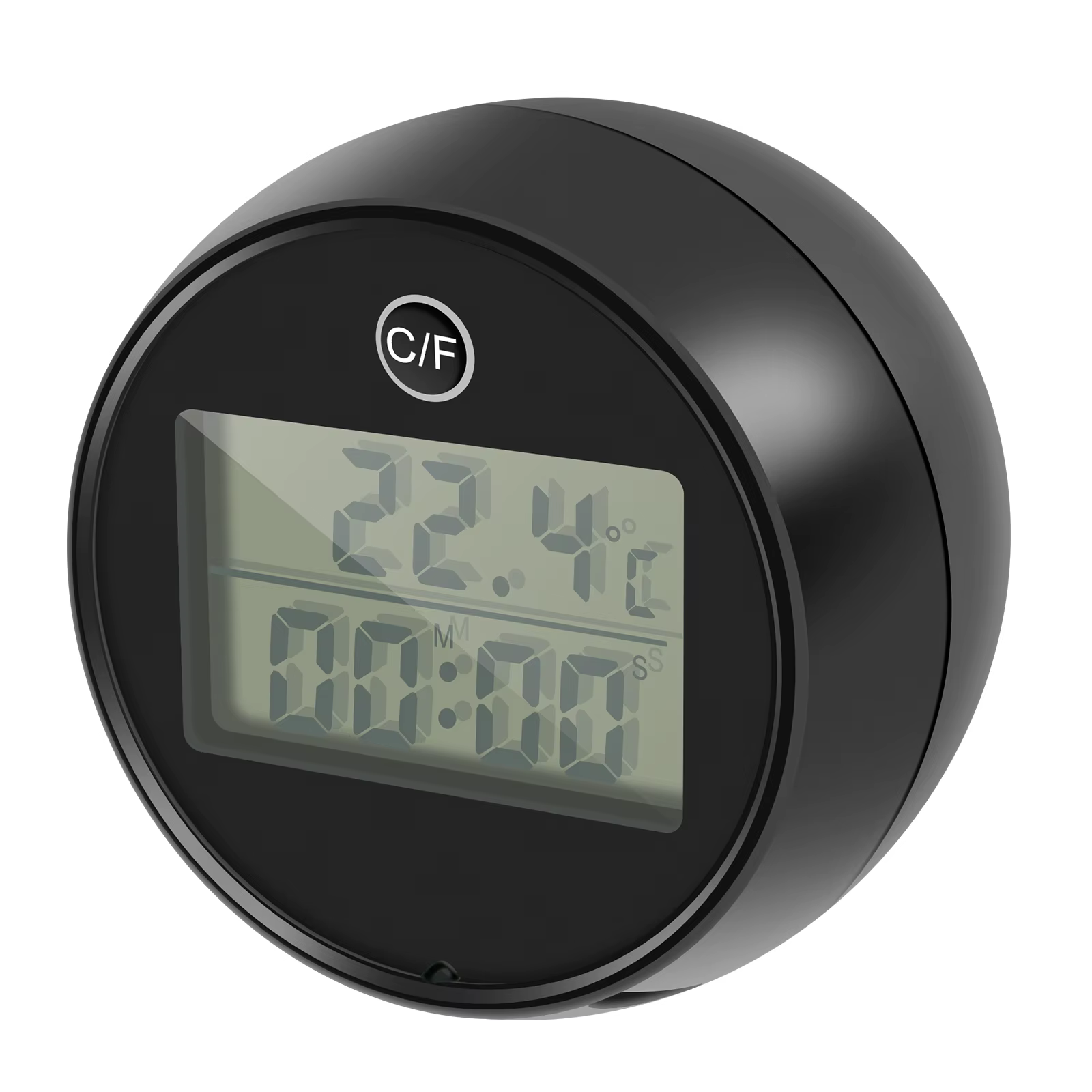 Horloge murale numérique pour salle de bain, minuterie de douche, étanche, pour pulvérisation d'eau,