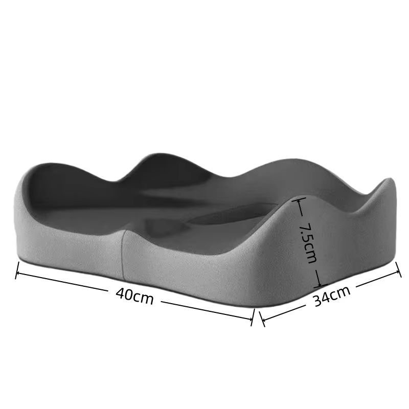 Coussin de siège en mousse à mémoire de forme, coussin de pression ergonomique pour chaise de bureau