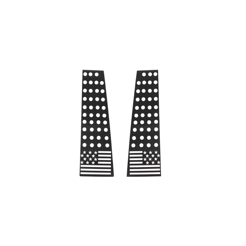 Autocollants extérieurs en PVC pour petites fenêtres arrière, couverture de décoration pour accessoi
