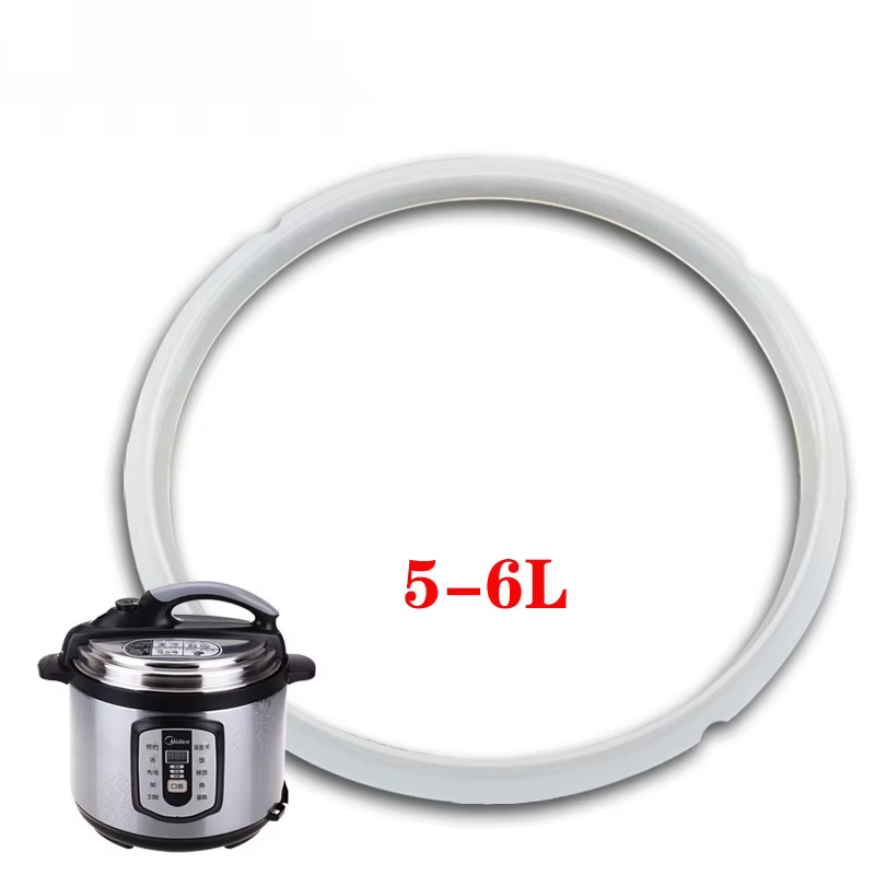 Anneau d'étanchéité en silicone pour autocuiseur électrique, accessoires pour autocuiseur, 5-6L