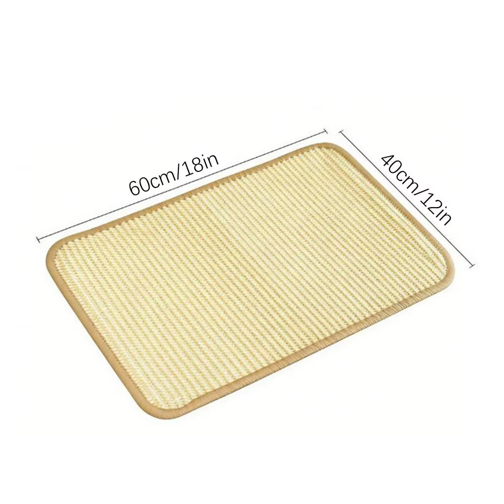 Tapis à gratter pour lapins d'intérieur, tapis de forage et de repos 15,7x23,6 pouces, pour cage, en