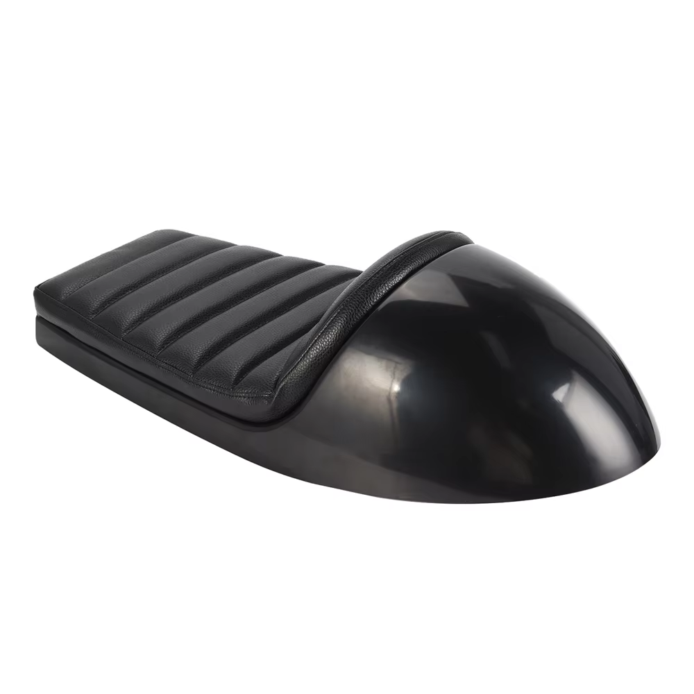 Selle de moto vintage Cafe Racer, base de selle rétro, coussin Scrambler, selle de moto vintage pour