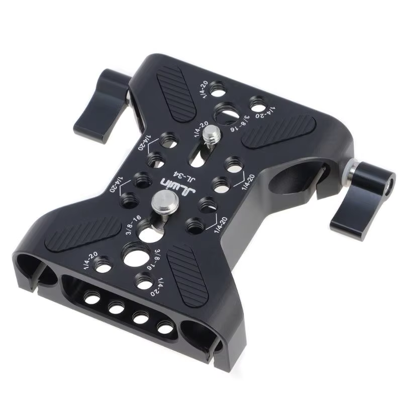 Accessoire de photographie, pince universelle pour tube de 15 mm avec base à dégagement rapide, doté