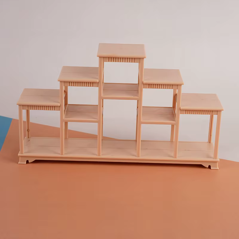 Ornements de maison de poupée DIY - Cadre de Bogu de simulation miniature, vitrine de support de ran