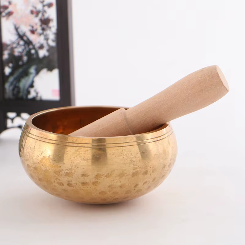 1 jeu de bols chantants-100% martelés à la main au népal, bol sonore pour la méditation, le Yoga, le