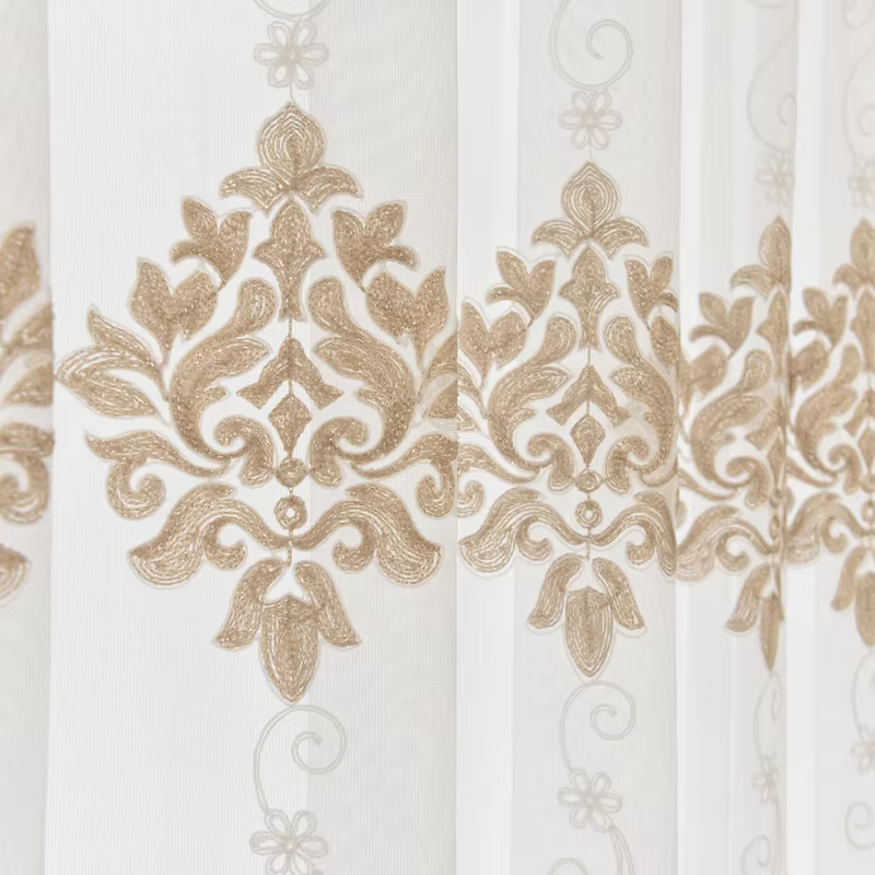 Rideaux européens en velours pour salon, chambre à coucher, Villa, luxe, couleur thé au lait rose, c