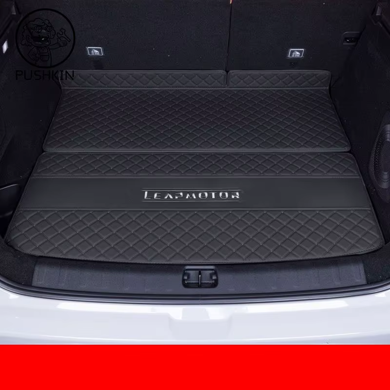 Tapis de coffre de voiture en cuir Durable, doublure de chargement, accessoires spéciaux dédiés pour