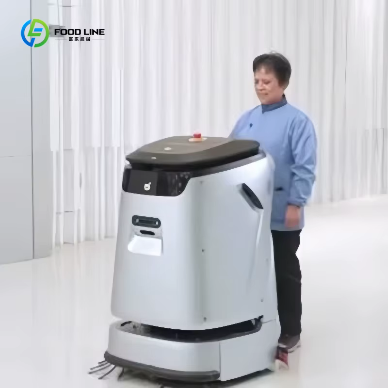 Robot de nettoyage intelligent pour sols, aspirateur et serpillière avec fonction d'auto-nettoyage p