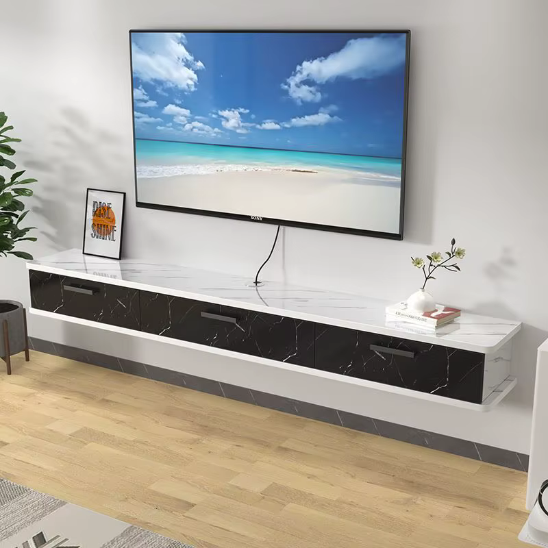 Meubles Tv de luxe modernes gain de place mur Moun classique Glamour supports Tv rétro Designer Meub