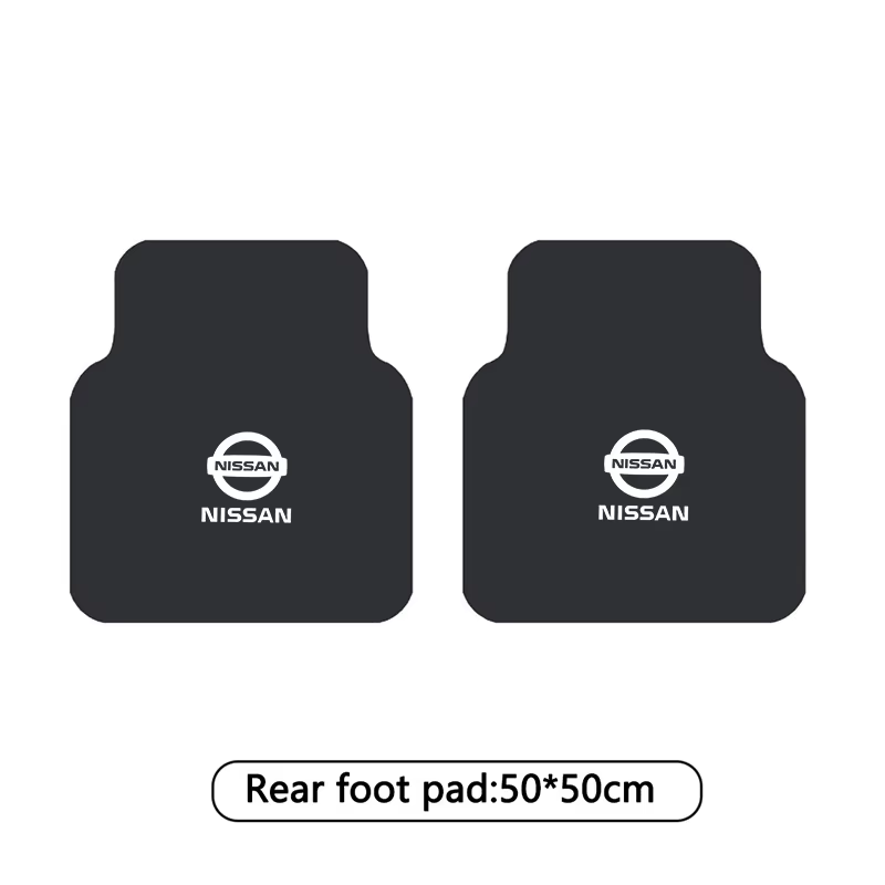 Tapis de sol de voiture, tapis de sol automobile avant et arrière pour Nissan Qashqai J10 Trail Tiid