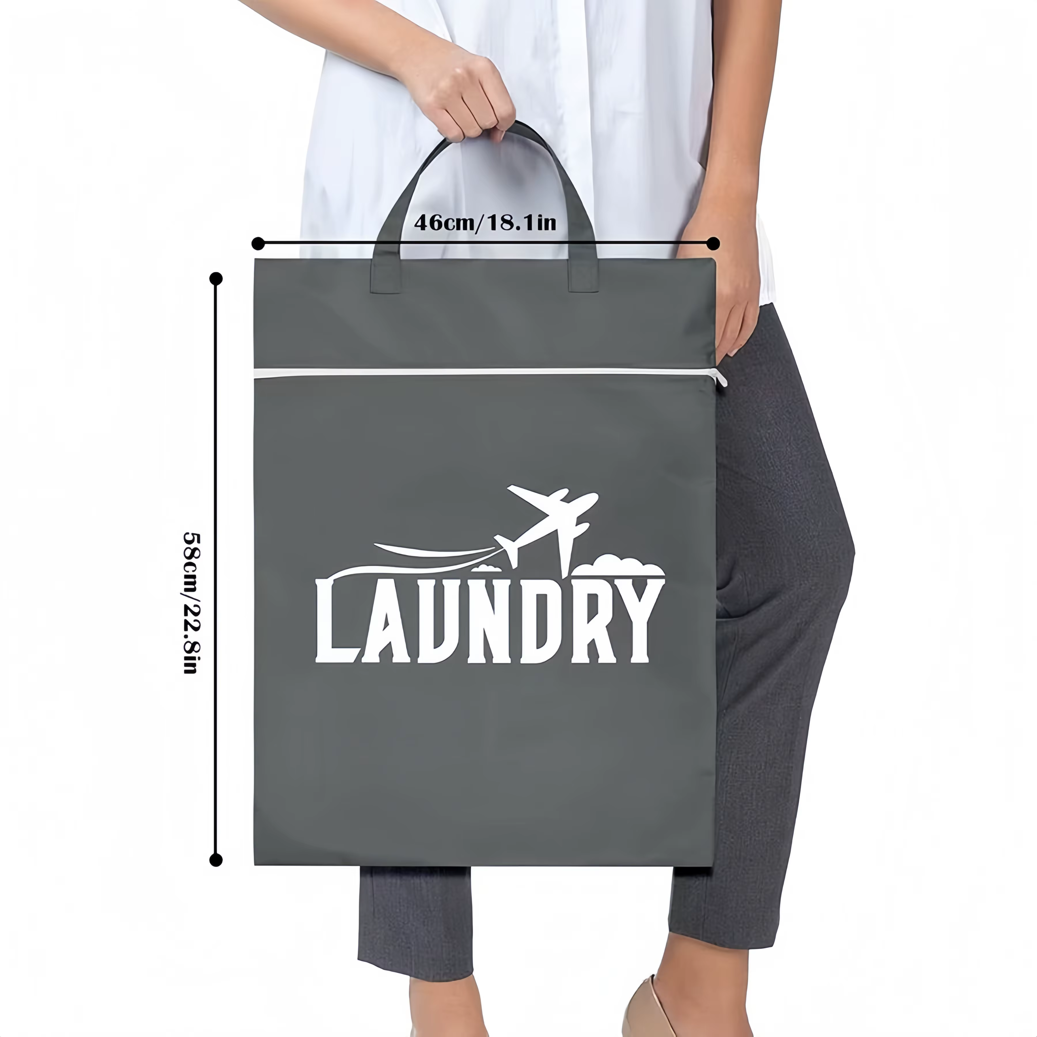 Grand sac de voyage pour le linge, lavable, imperméable, pour vêtements sales, maillots de bain, vêt