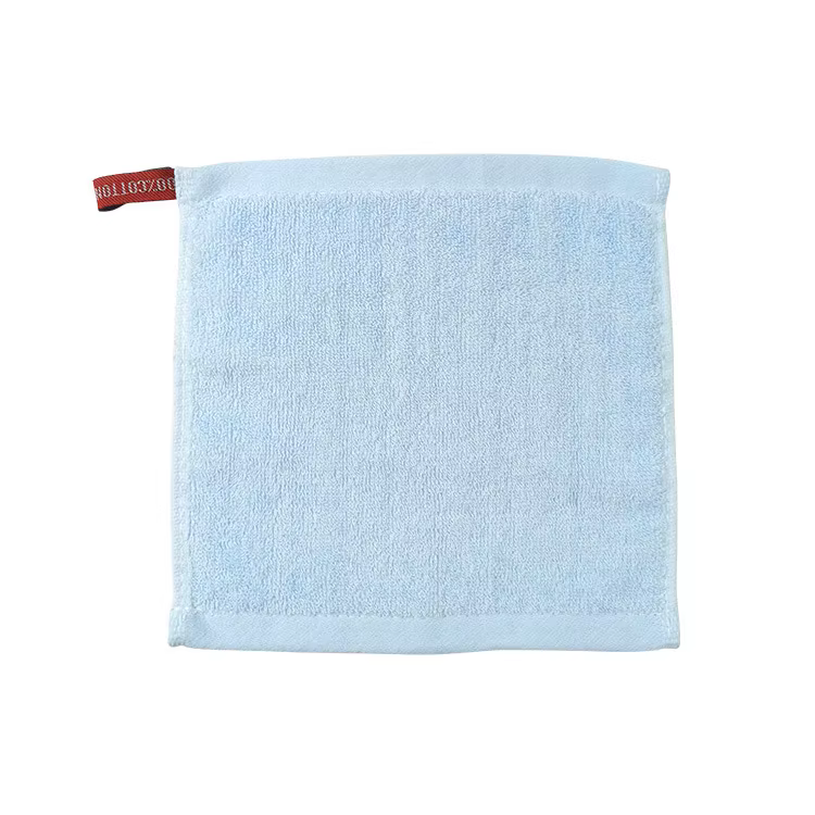 10 pièces/lot 20x20cm 20g petites serviettes carrées bébé enfants serviette lavage visage serviette 